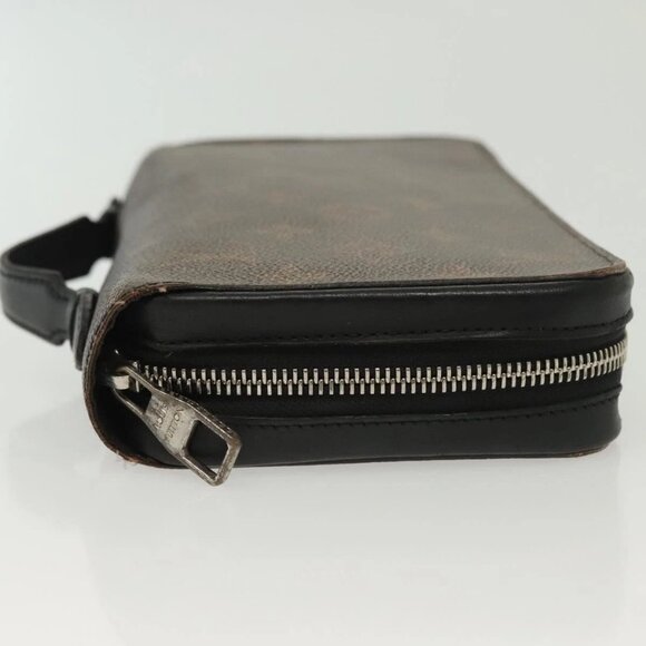 LOUIS VUITTON Monogram Macassar Zippy XL Long Wallet M61506 LV Auth 140217 - Picture 6 of 16